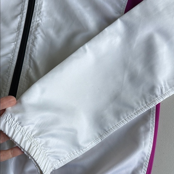 Louis Garneau White and Pink Modesto II Cycling Jacket Technical Jacket - Picture 16 of 16